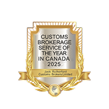 Customs Brokerage Service Of The Year in Canada 2025